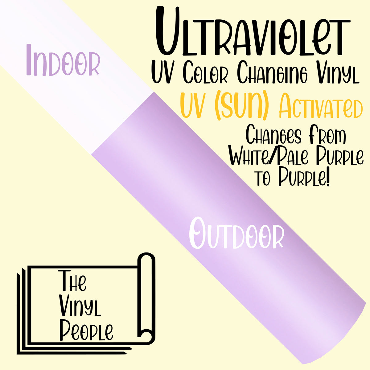 UV Color Changing Adhesive Vinyl