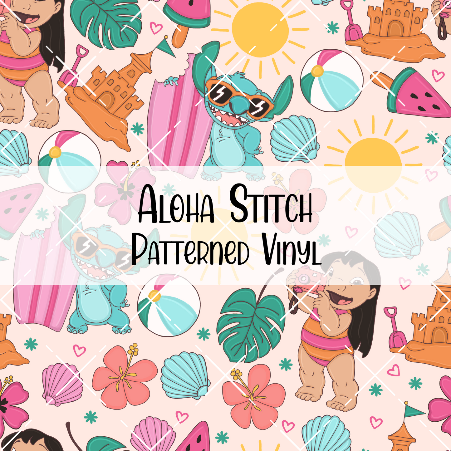 Aloha Stitch Patterned Vinyl