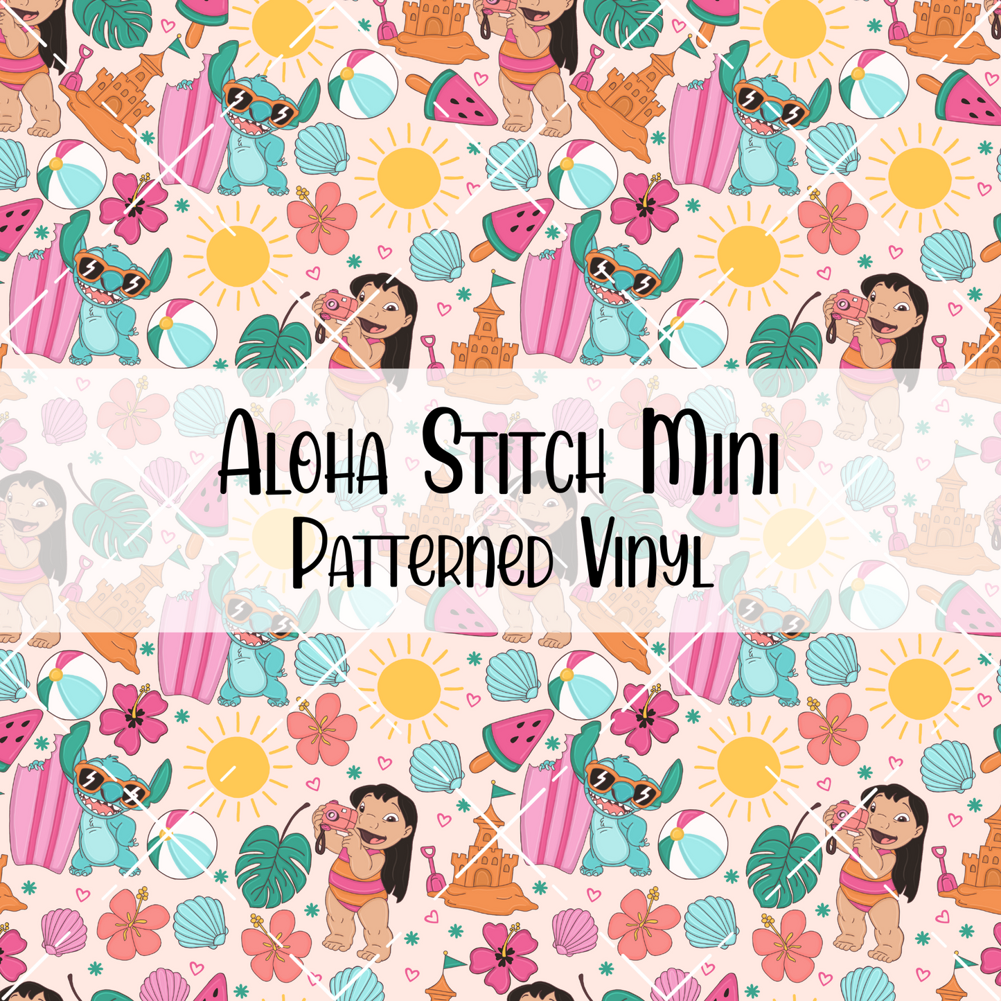 Aloha Stitch Patterned Vinyl