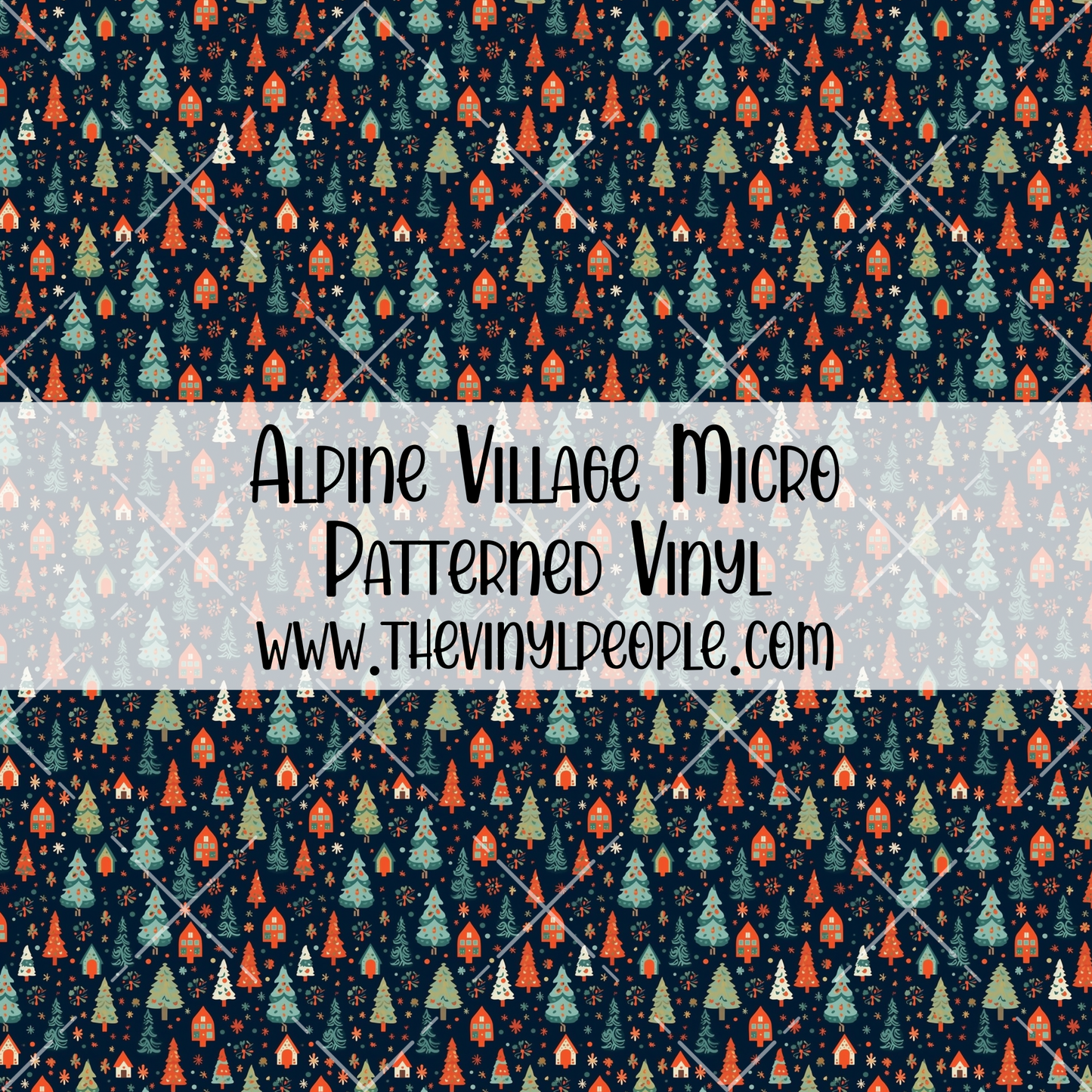 Alpine Village Patterned Vinyl