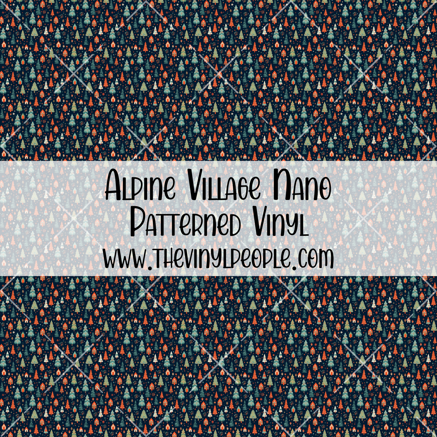 Alpine Village Patterned Vinyl