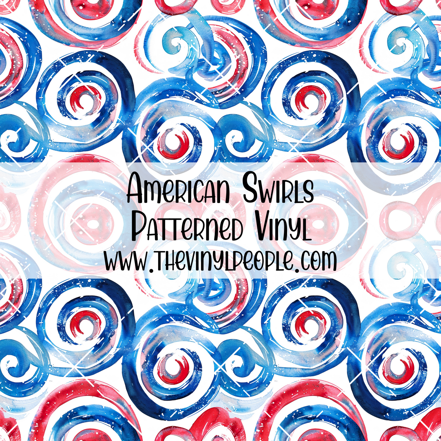 American Swirls Patterned Vinyl