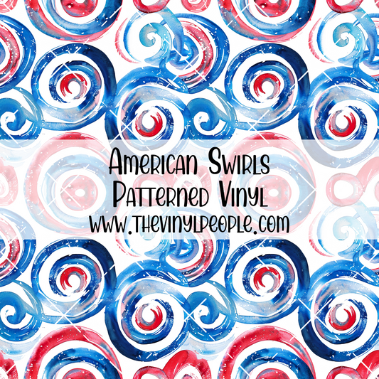 American Swirls Patterned Vinyl