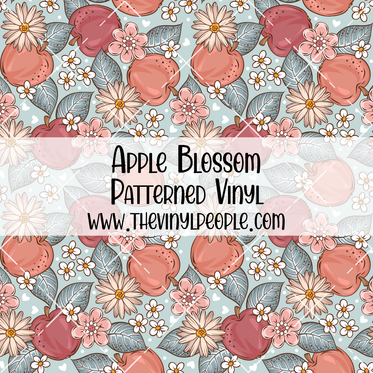 Apple Blossom Patterned Vinyl