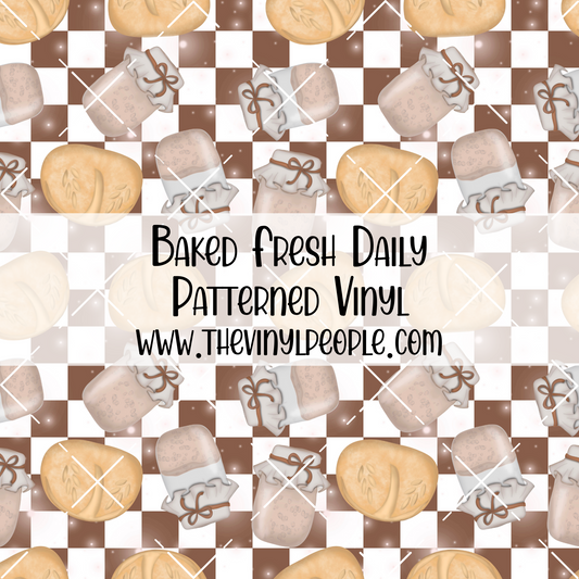 Baked Fresh Daily Patterned Vinyl