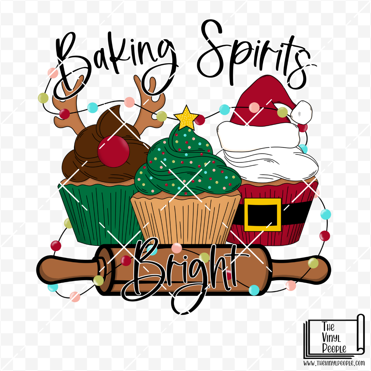 Baking Spirits Bright Vinyl Decal