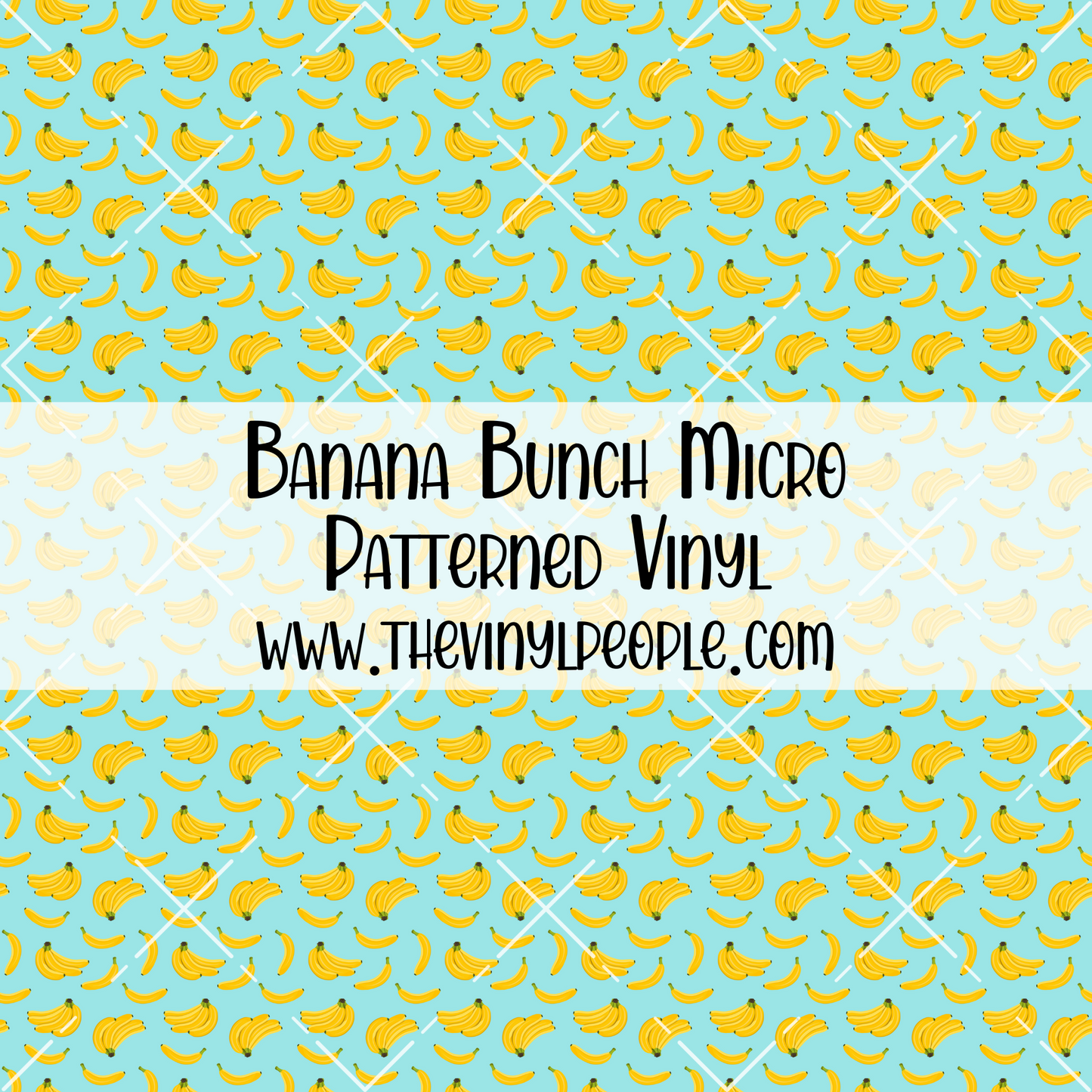 Banana Bunch Patterned Vinyl