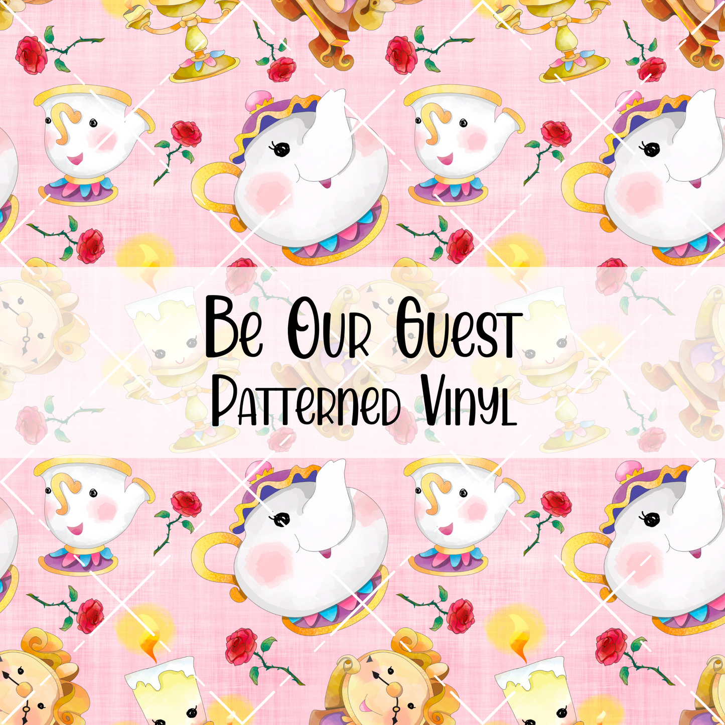 Be Our Guest Patterned Vinyl