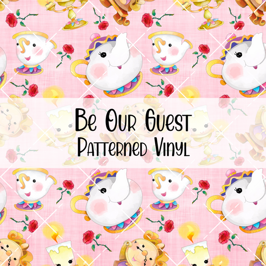 Be Our Guest Patterned Vinyl