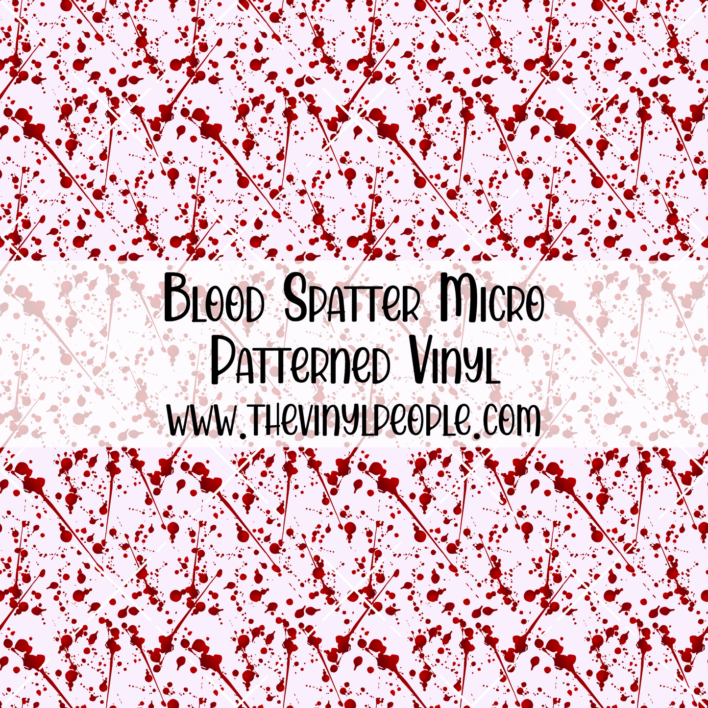 Blood Spatter Patterned Vinyl