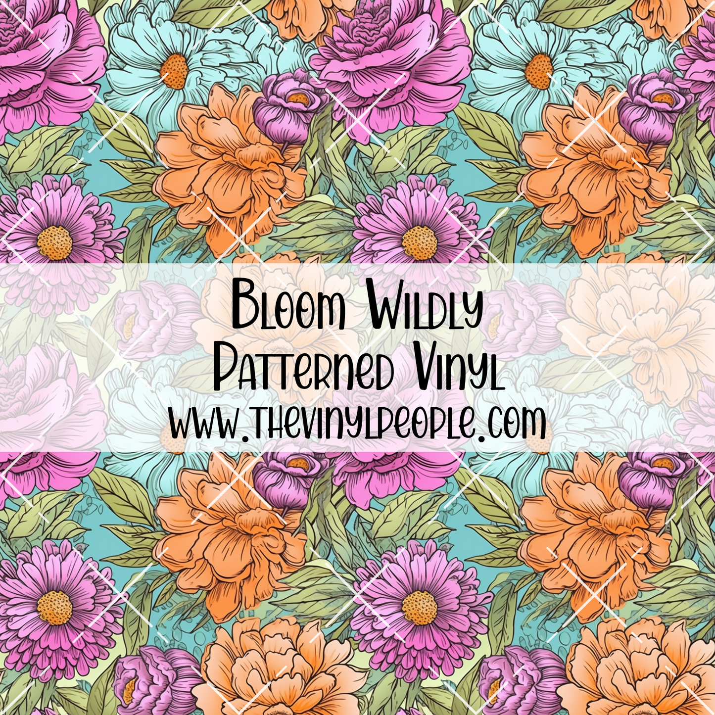 Bloom Wildly Patterned Vinyl