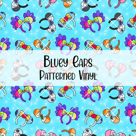 Bluey Ears Patterned Vinyl