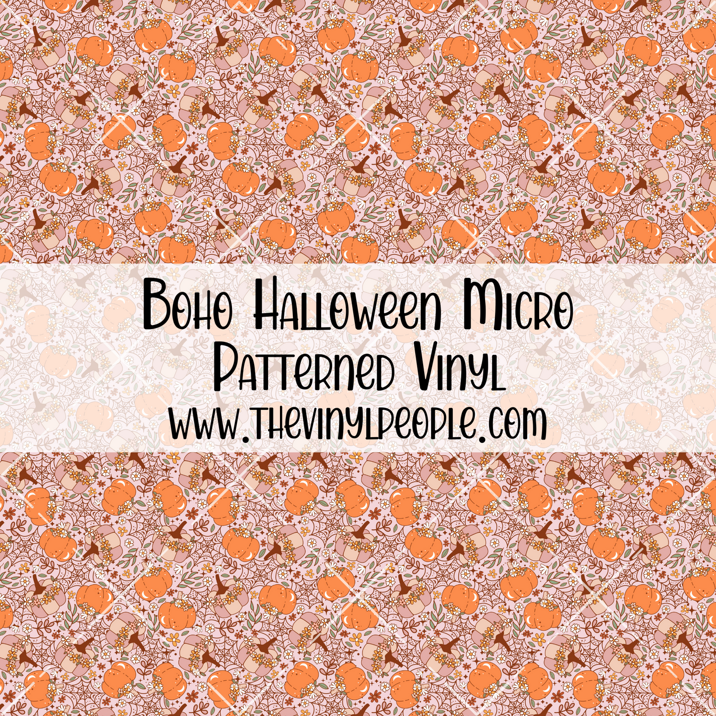 Boho Halloween Patterned Vinyl