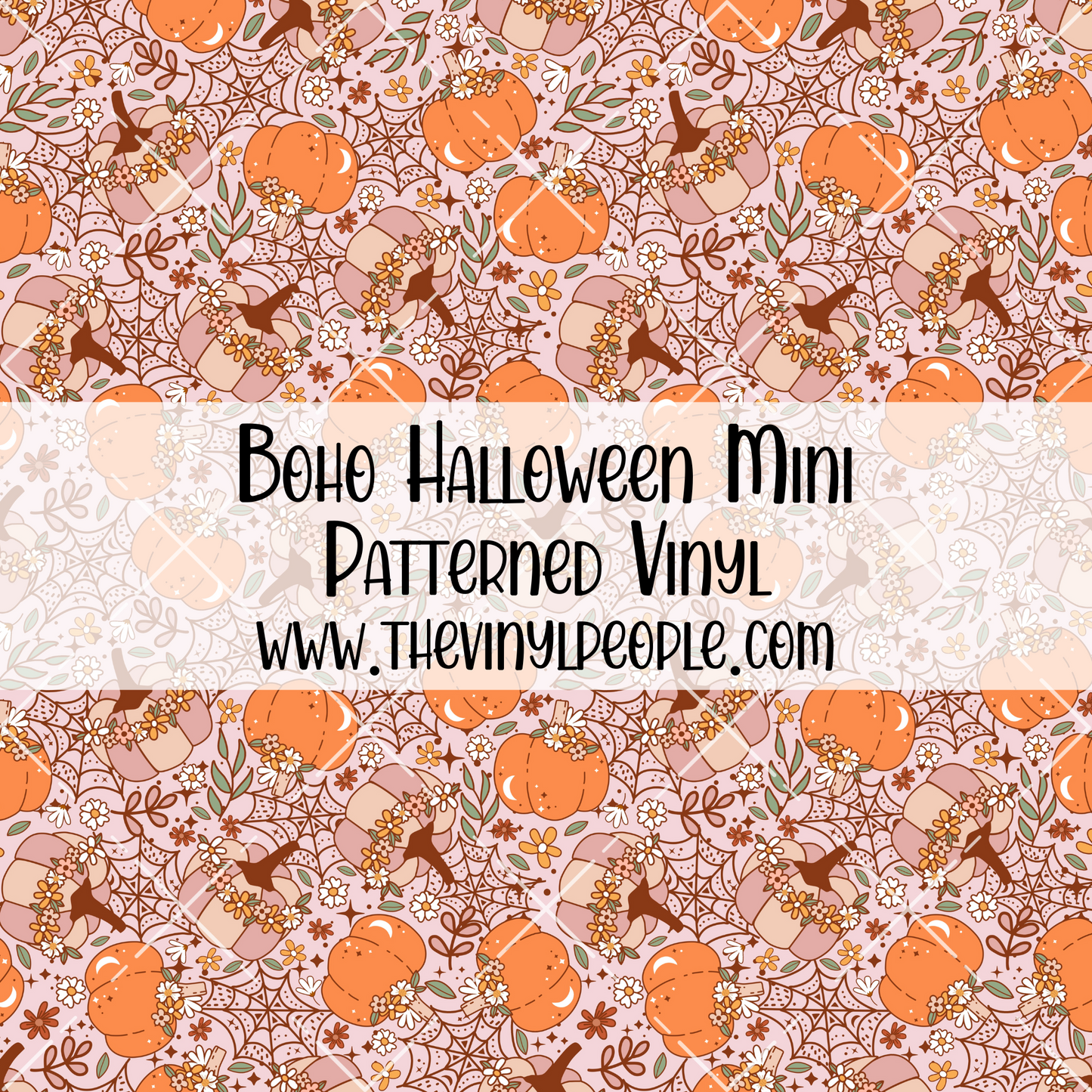 Boho Halloween Patterned Vinyl