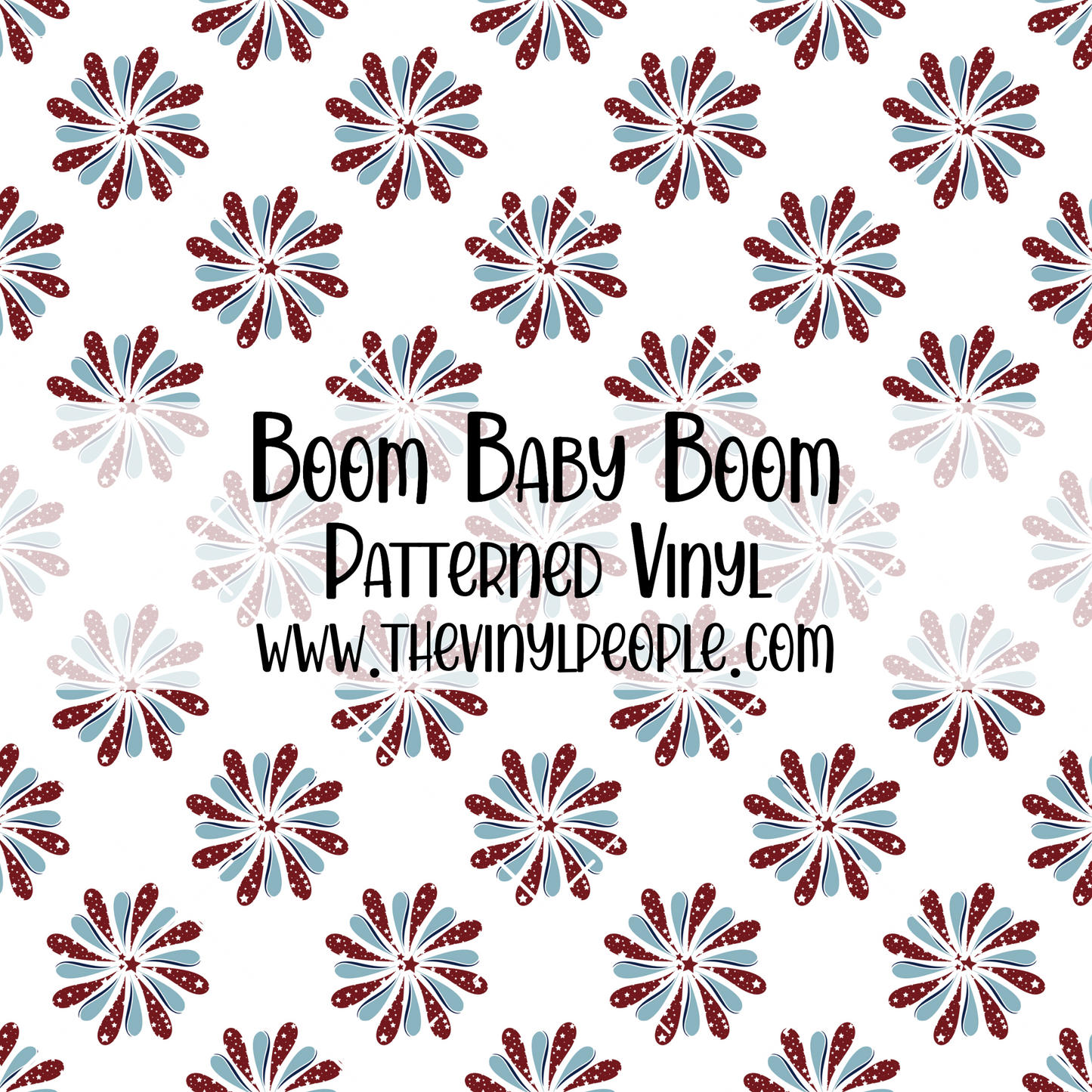 Boom Baby Boom Patterned Vinyl