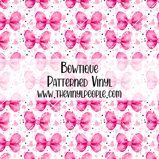 Bowtique Patterned Vinyl