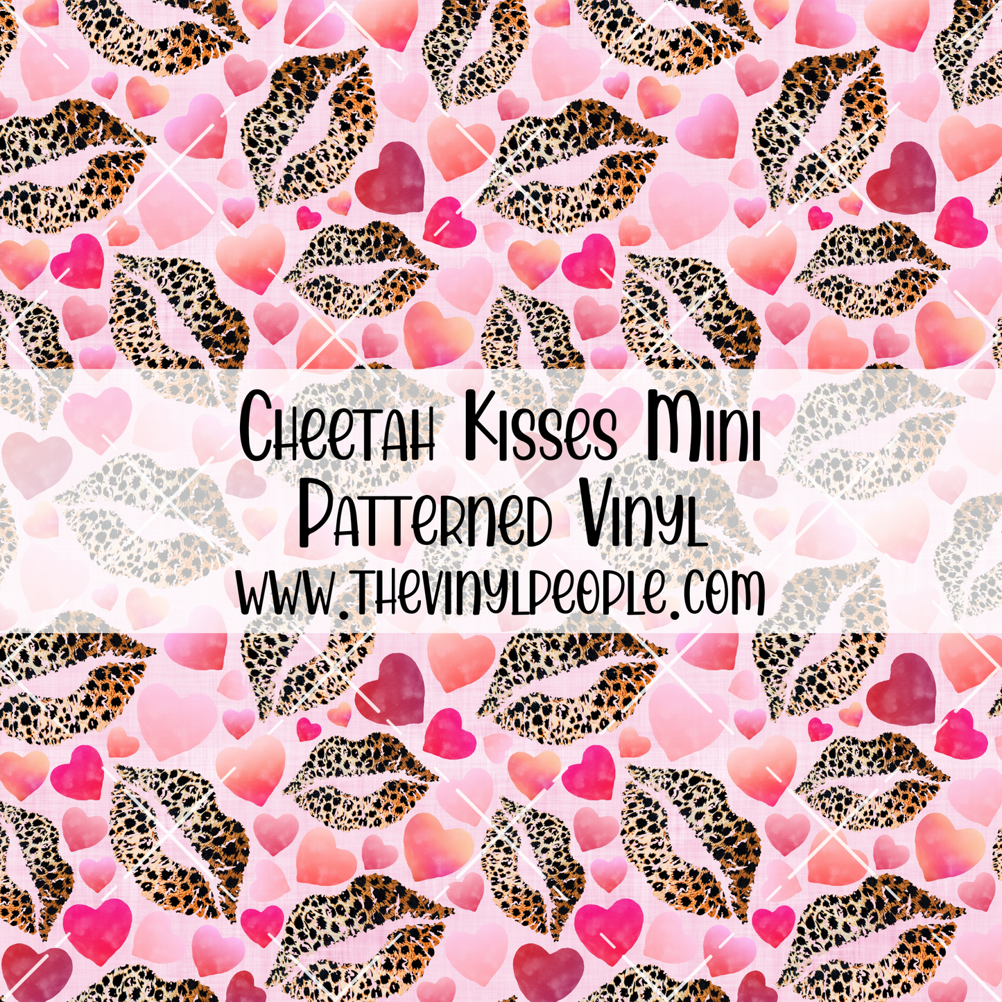 Cheetah Kisses Patterned Vinyl