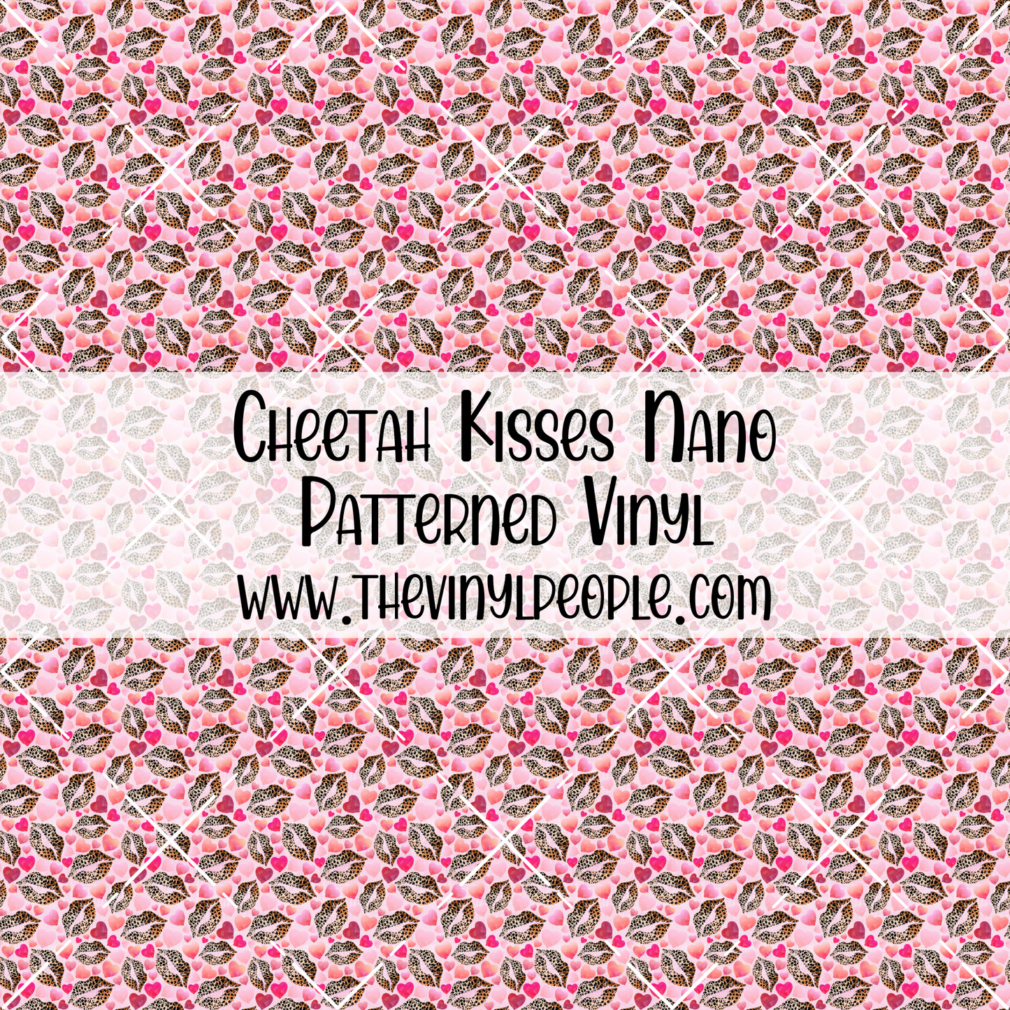 Cheetah Kisses Patterned Vinyl