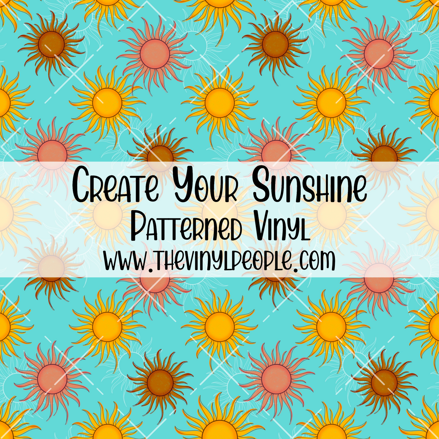 Create Your Sunshine Patterned Vinyl