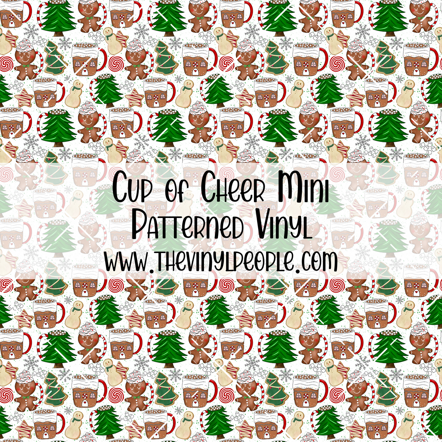 Cup of Cheer Patterned Vinyl