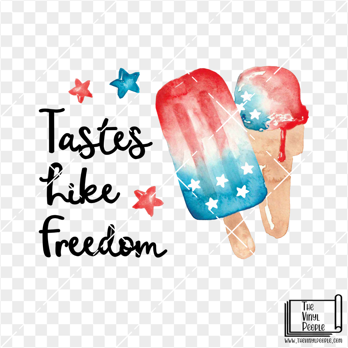 Tastes Like Freedom Vinyl Decal