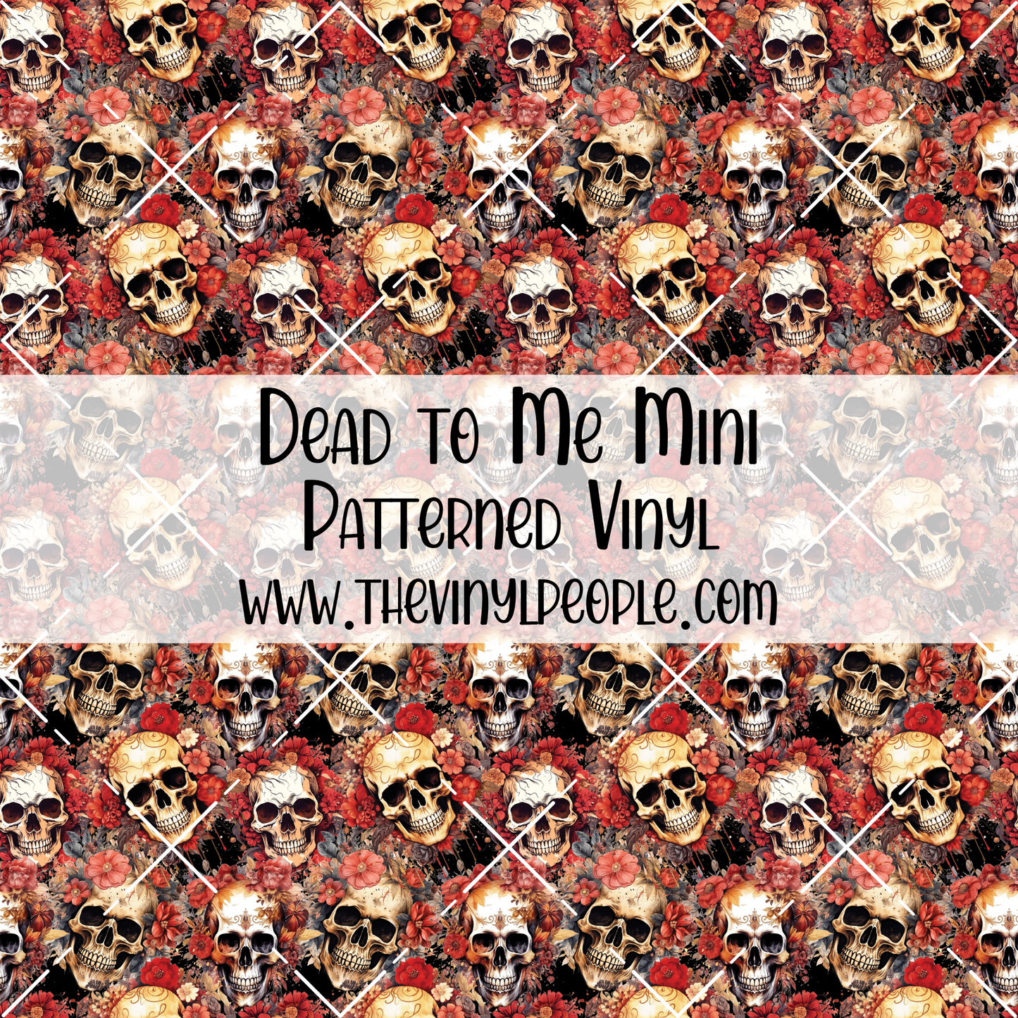 Dead Inside Patterned Vinyl