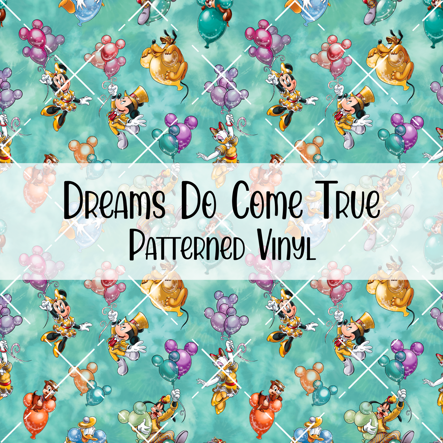 Dreams Do Come True Patterned Vinyl