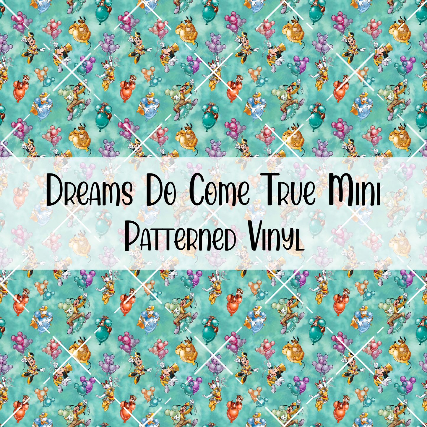 Dreams Do Come True Patterned Vinyl