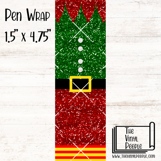 Elf Suit Pen Wrap