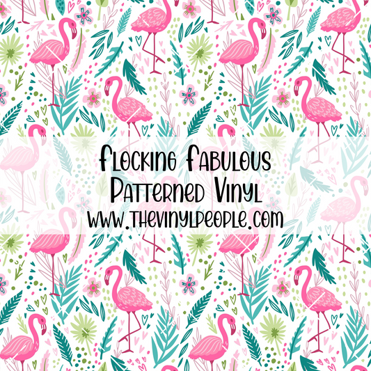 Flocking Fabulous Patterned Vinyl