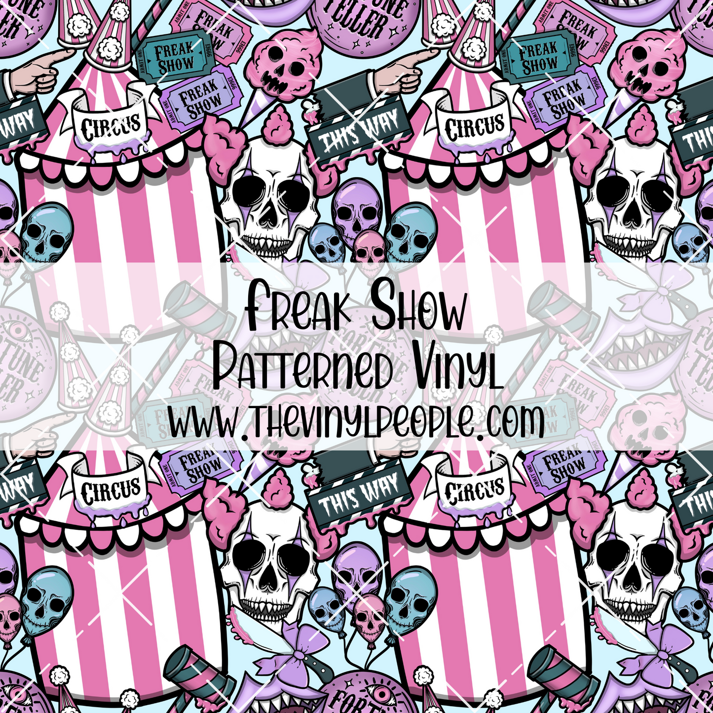 Freak Show Patterned Vinyl