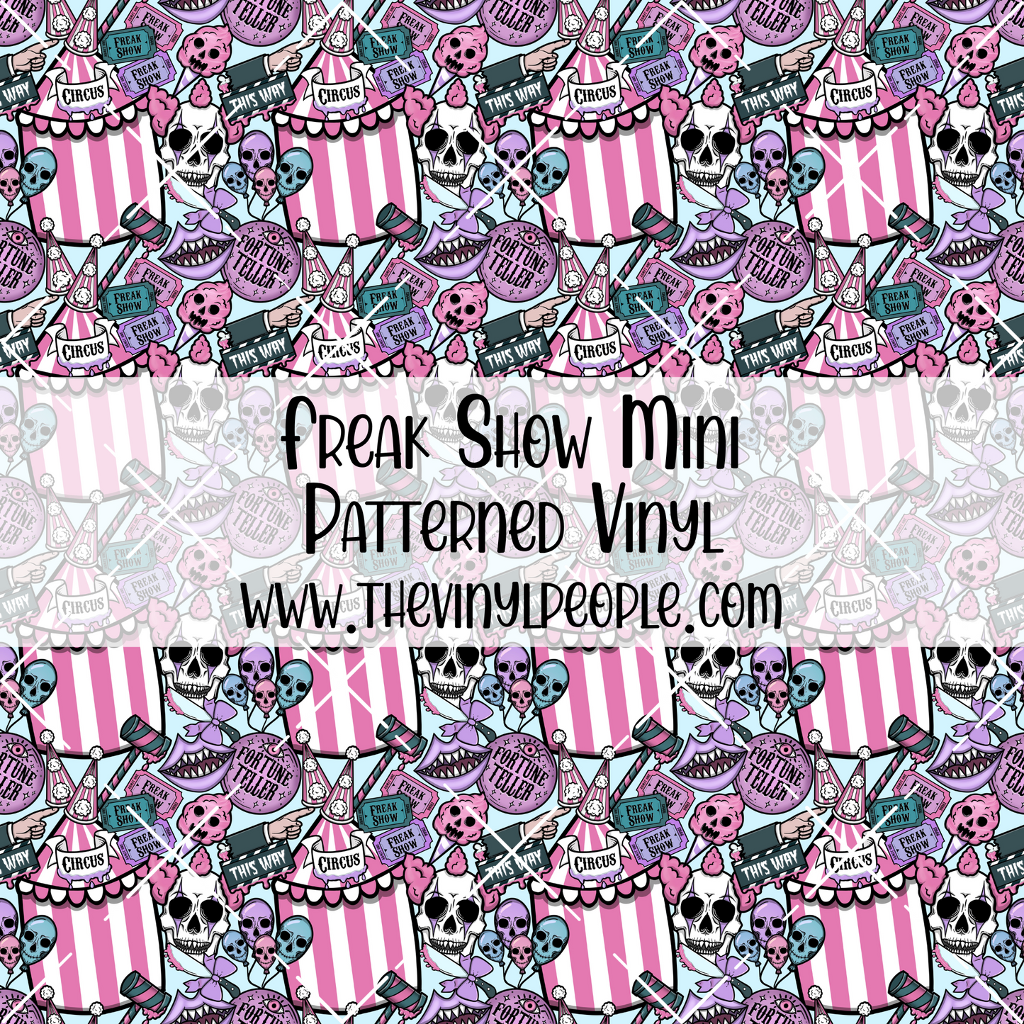 Freak Show Patterned Vinyl