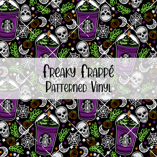 Freaky Frappé Patterned Vinyl