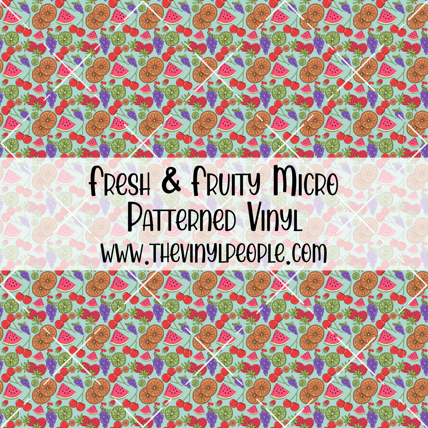 Fresh & Fruity Patterned Vinyl