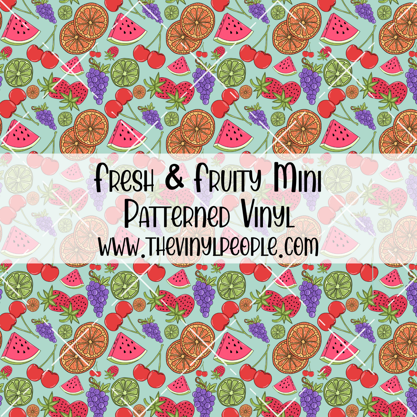 Fresh & Fruity Patterned Vinyl