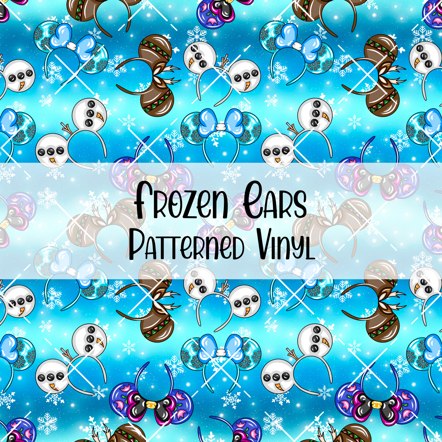 Frozen Ears Patterned Vinyl