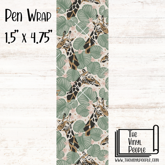 Giraffe Jungle Pen Wrap