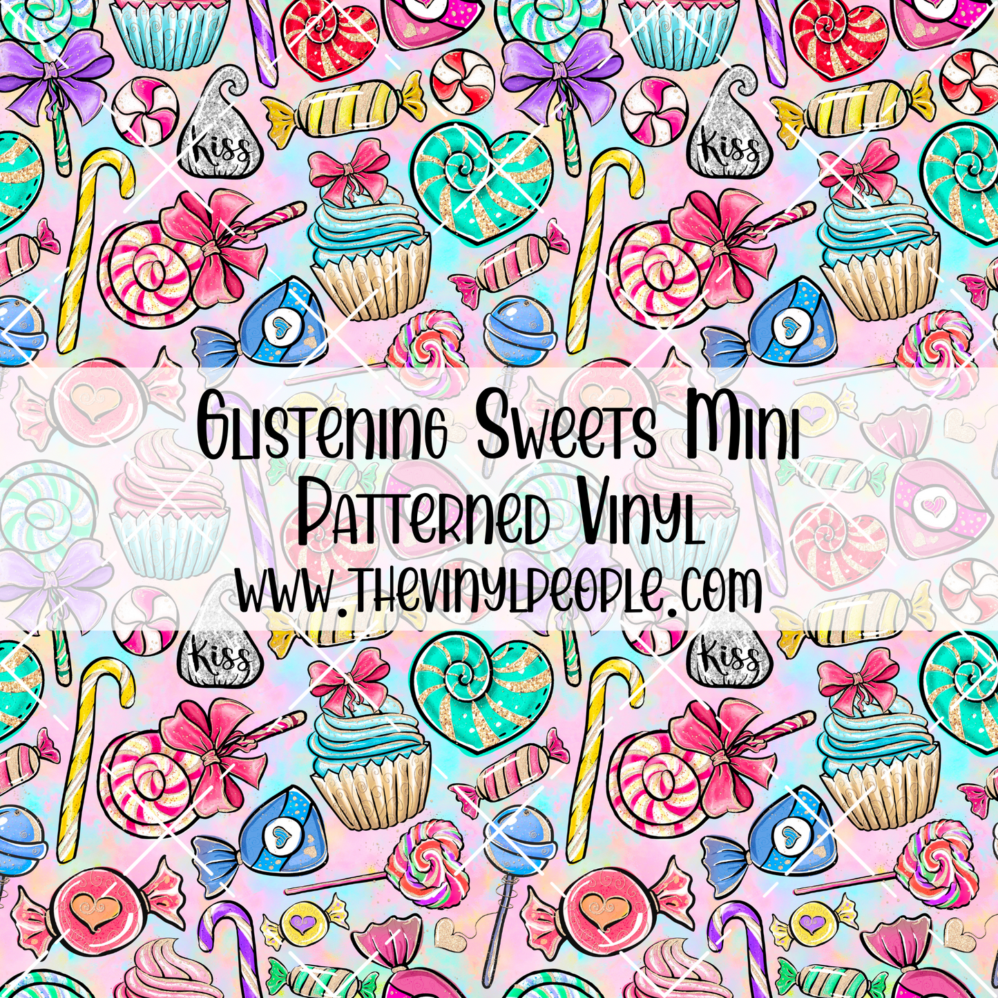 Glistening Sweets Patterned Vinyl