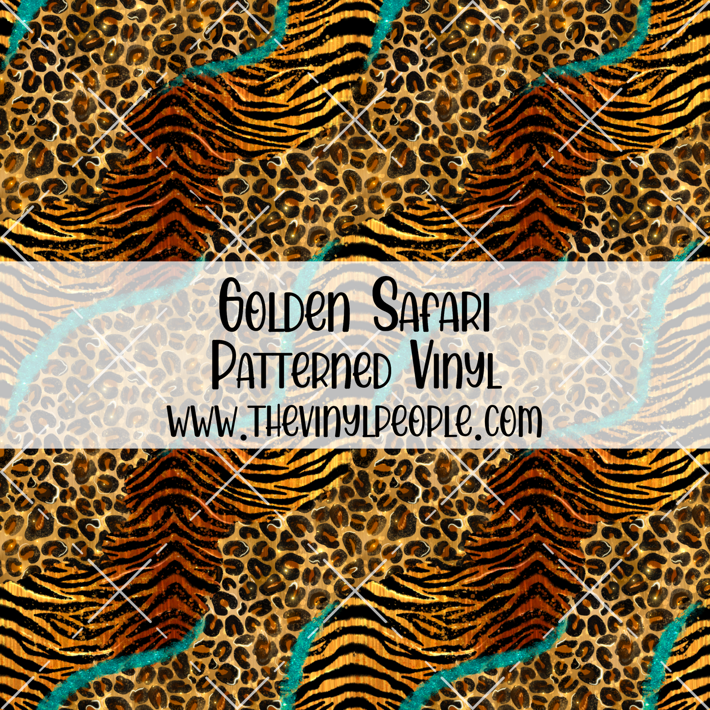 Golden Safari Patterned Vinyl