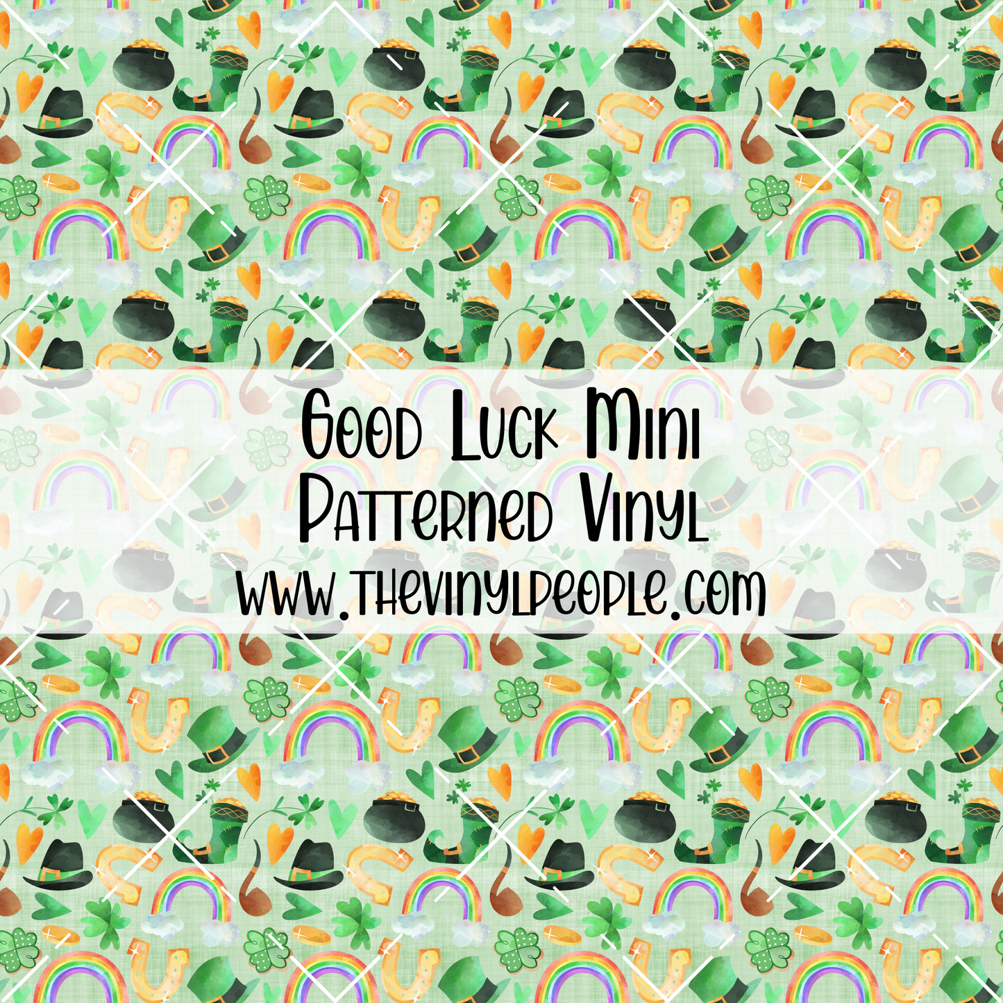 Good Luck Patterned Vinyl