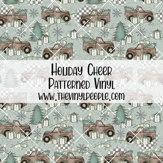 Holiday Cheer Patterned Vinyl