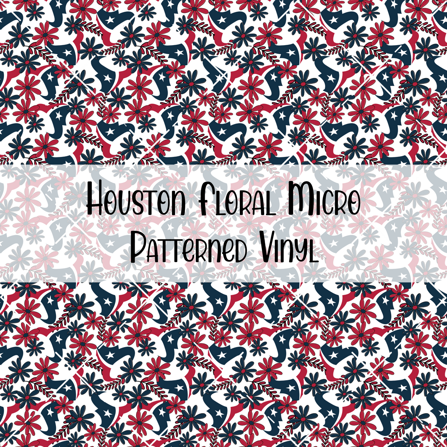 Houston Floral Patterned Vinyl