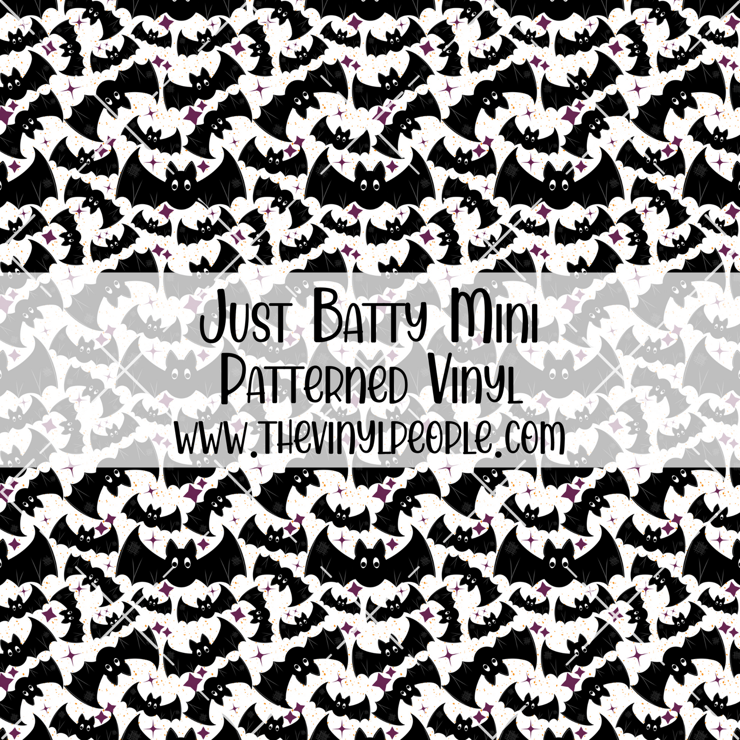 Just Batty Patterned Vinyl