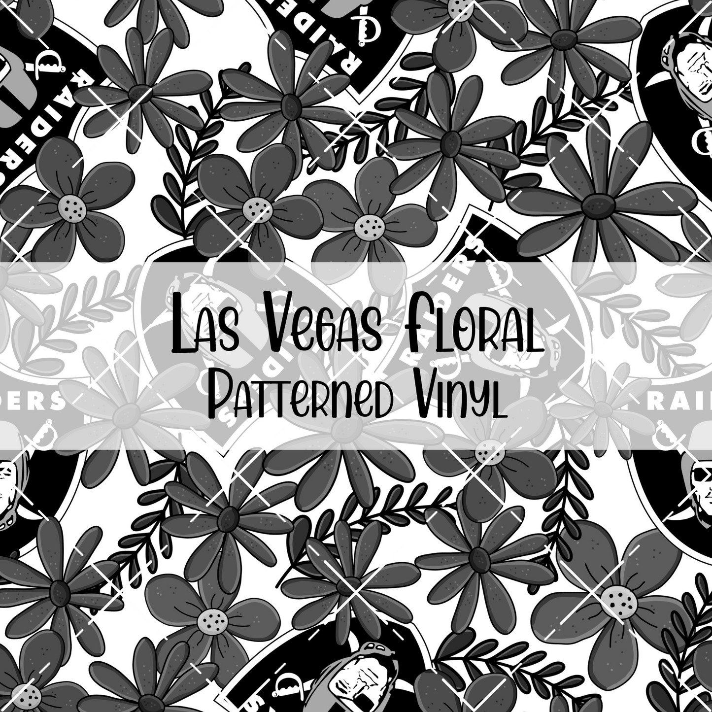 Las Vegas Floral Patterned Vinyl