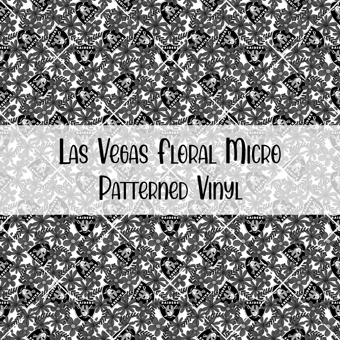 Las Vegas Floral Patterned Vinyl