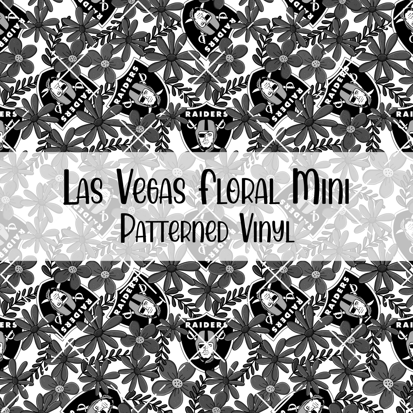 Las Vegas Floral Patterned Vinyl