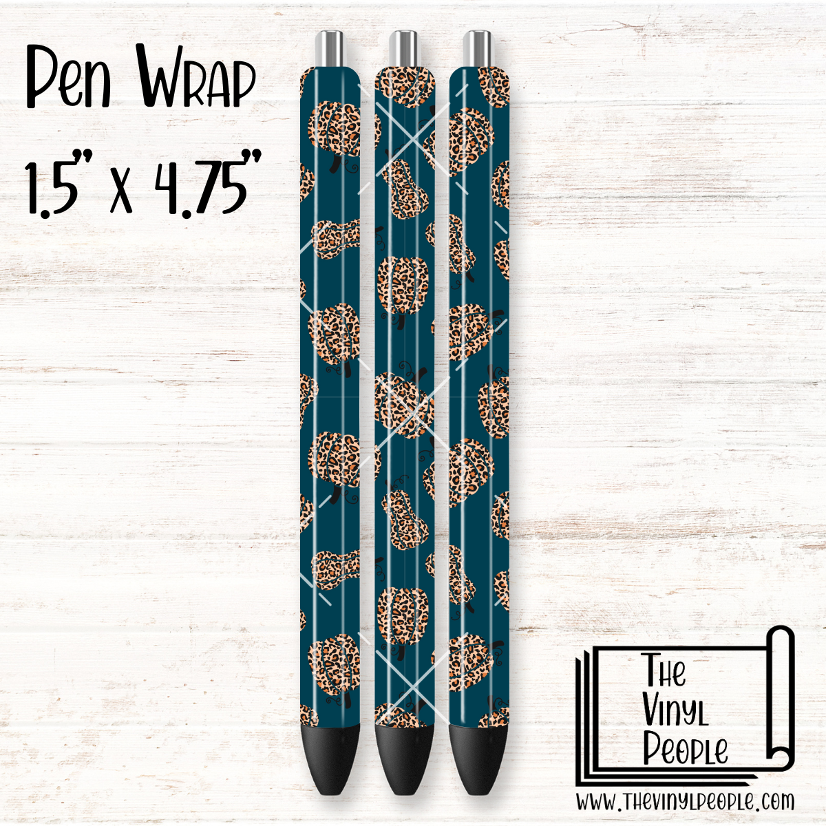 Leopard Pumpkins Pen Wrap