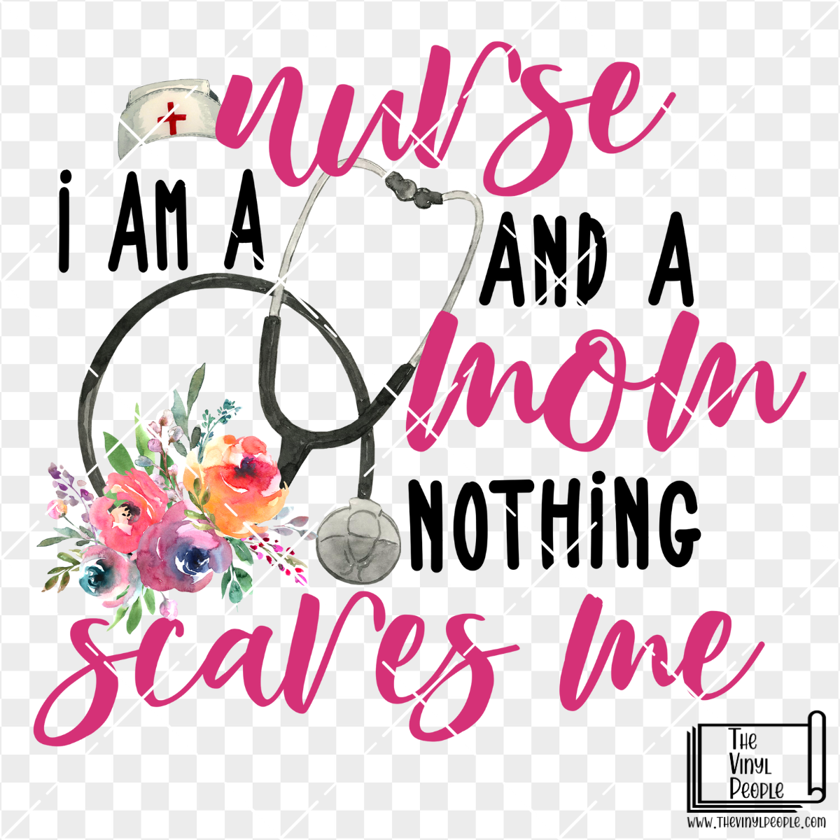 Nurse Mom Vinyl Decal