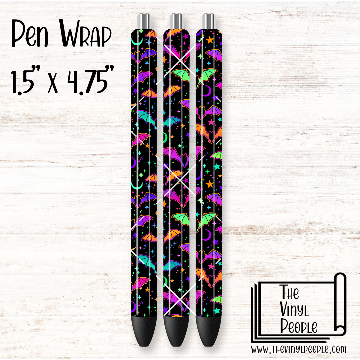 Neon Bats Pen Wrap