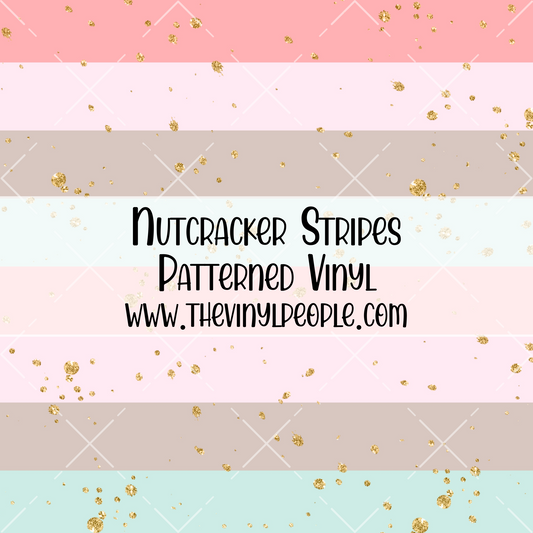 Nutcracker Stripes Patterned Vinyl